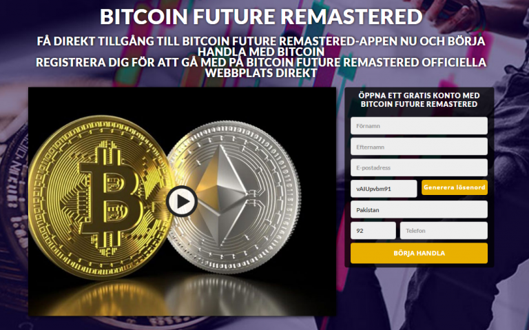 Bitcoin future remasterd Recension 2022: Är Bitcoin future remasterd en Bluff eller Inte?0 (0)