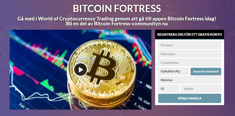 Bitcoin Fortress Recension 2022: Är Bitcoin Bot System en Bluff eller Inte?0 (0)