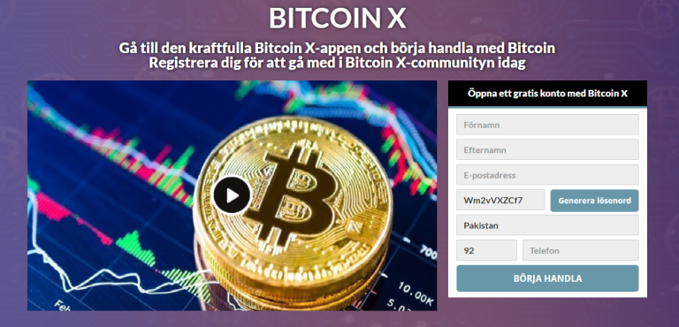 BitcoinX Recension 2022: Är Bitcoin Bot System en Bluff eller Inte?0 (0)