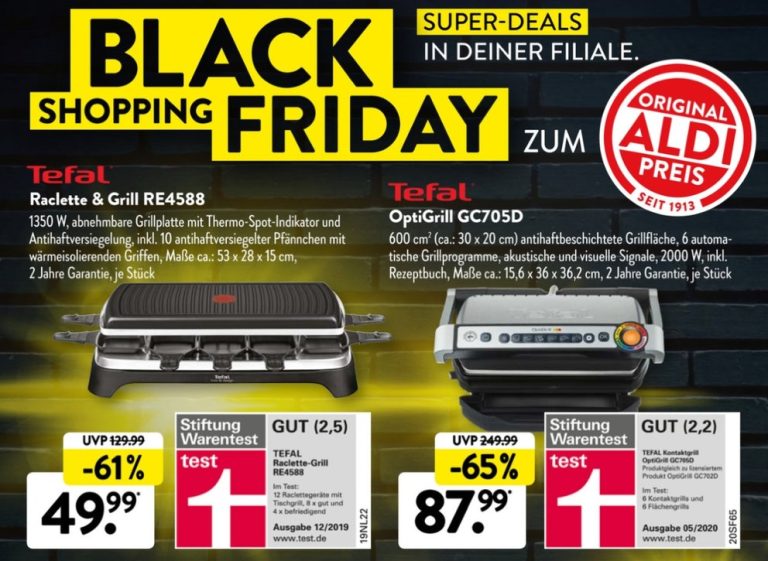 Black Friday (2022) på Aldi: Populära rabatter startar tidigare0 (0)