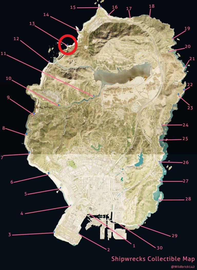 GTA Online: Treasure Chest Locations – All Shipwrecks for the Pirate Outfit (9 november)0 (0)