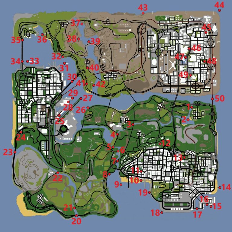 GTA San Andreas: Hitta alla 50 ostron – Karta och belöningar0 (0)