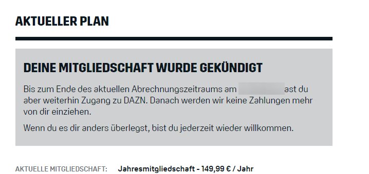 Avsluta DAZN: Avsluta prenumerationen på sportströmning nu0 (0)