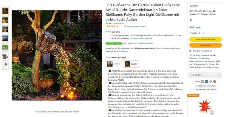 Beställa från Amazon: Vad du ska hålla utkik efter särskilt0 (0)